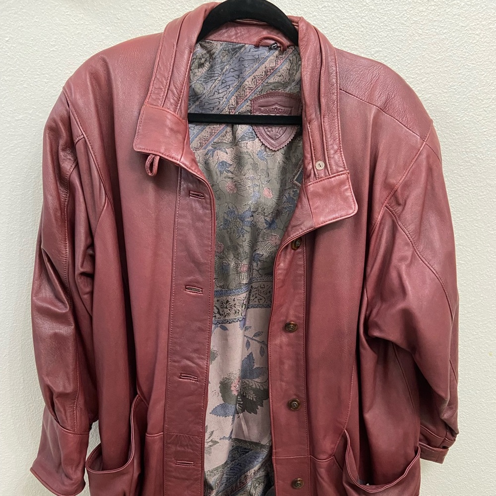Rollo Club Leather Jacket, Size M View 2